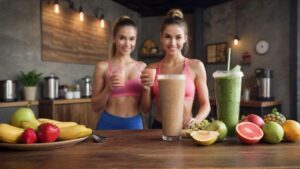 Receita de comida café da manhã fitness rápido e saudável