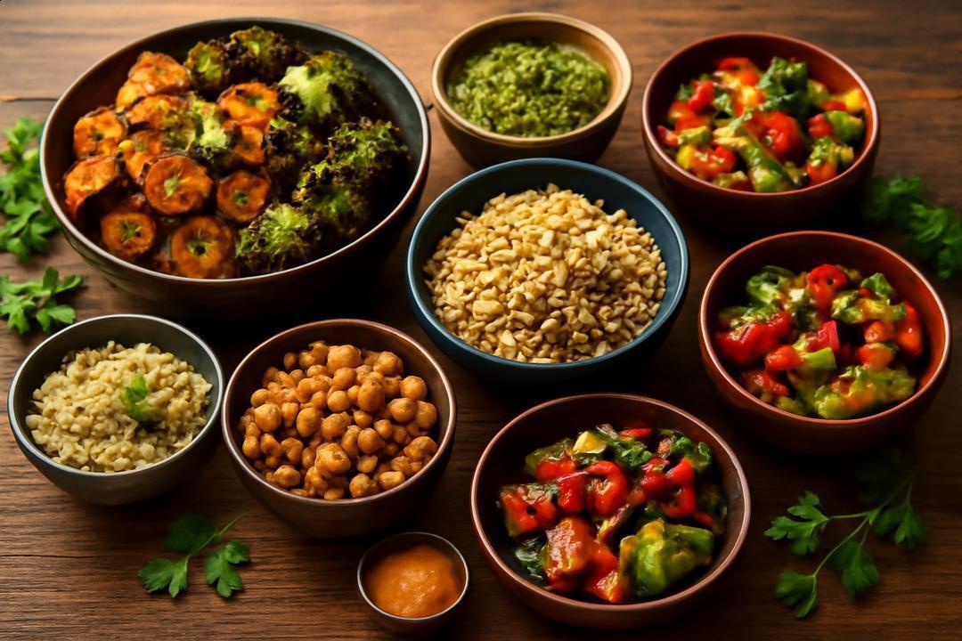 Comida fitness para jantar vegana cheia de sabor: 8 receitas rápidas e saborosas