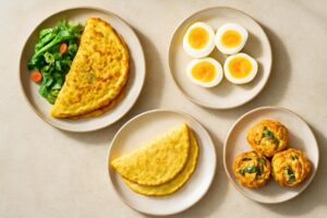 Comida fitness receita com ovos: rápido e prático