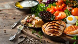 Comida fitness receita rica em proteína para ganhar massa magra