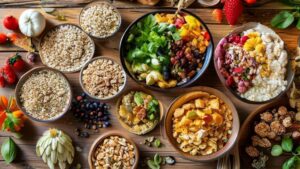 Comida fitness simples com aveia: doce ou salgada