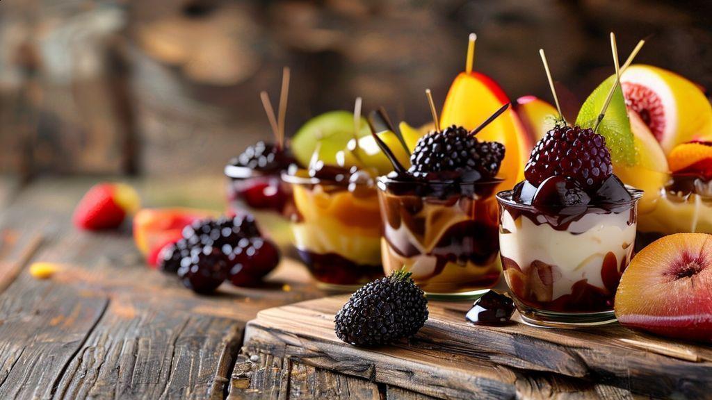 Comida fitness simples com frutas: doces naturais e saudáveis - receitas fáceis