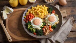 Comida fitness simples com ovos: barata