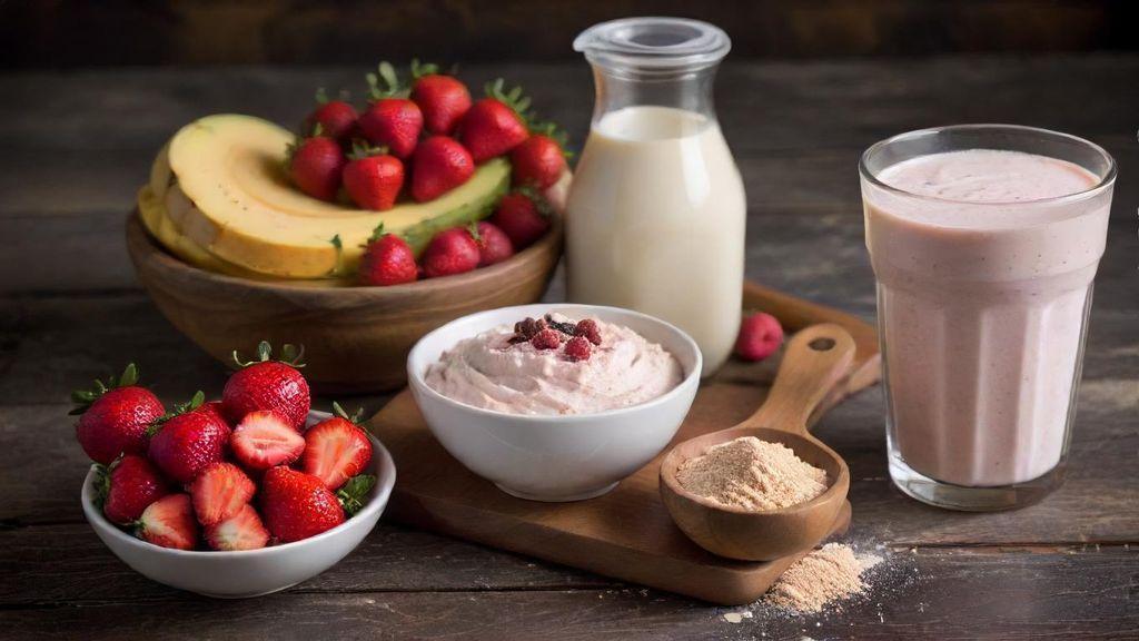 componentes-essenciais-para-uma-receita Comida fitness receita de bolo saudável sem açúcar e saboroso