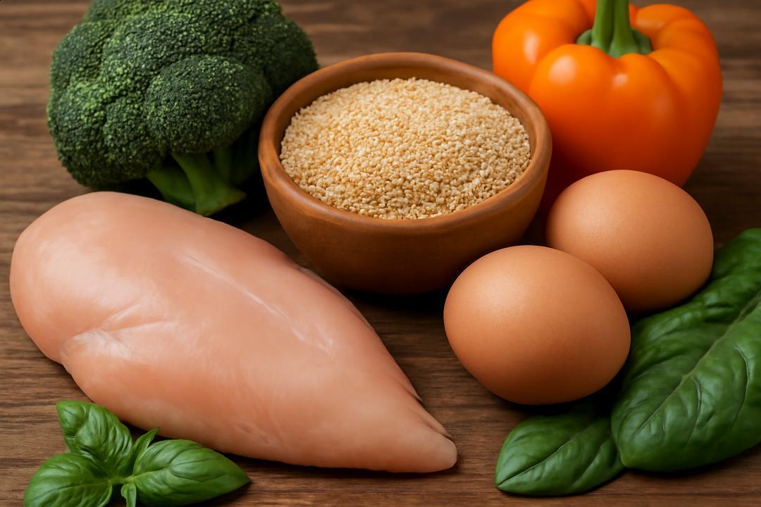 os-melhores-ingredientes-para-receitas-fitness-de-ganho-muscular Receitas de comida fitness para quem quer ganhar massa muscular