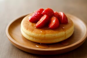 Panqueca doce fitness: receita saudável, rápida e saborosa. Receita de comida fitness.