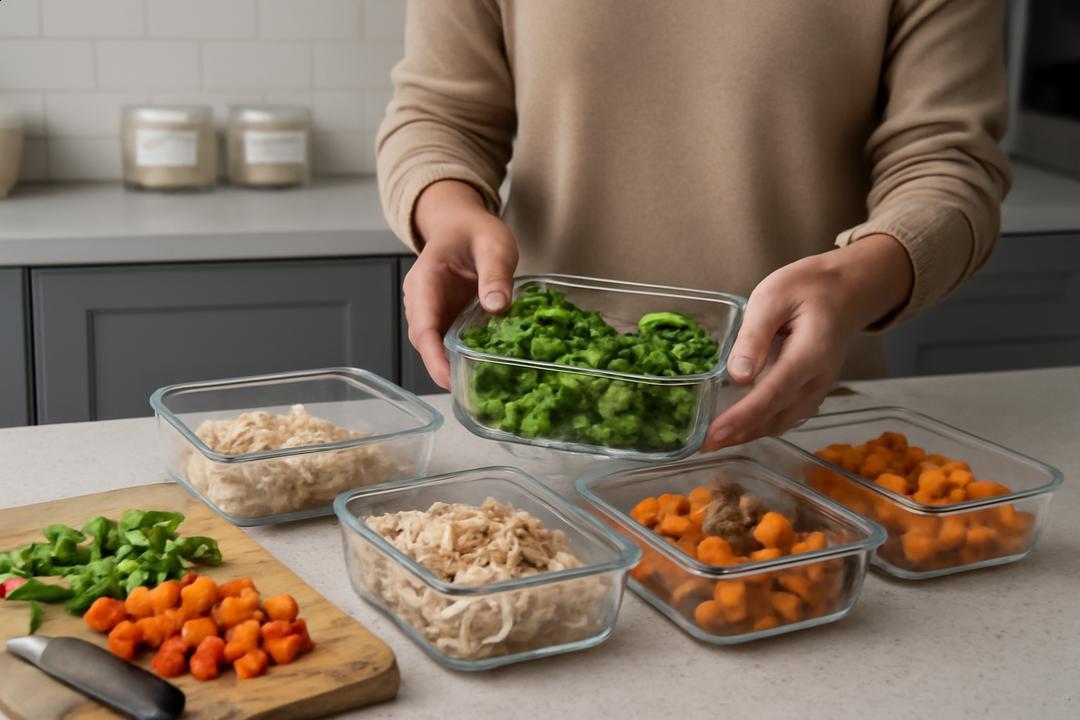 planejamento-batch-cooking-e-truques-para-poupar-tempo Comida fitness simples para solteiros
