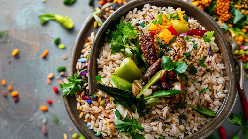 Receita de comida fitness com arroz integral e grãos: 3 receitas rápidas
