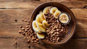 Receita de comida fitness com cacau