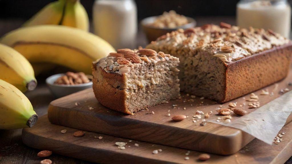 Receita de comida fitness de bolo proteico para o lanche; em 3 passos práticos