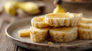 Receita de comida fitness doce com banana